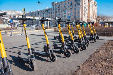 Электросамокат, самокат Илья Аверьянов, ИА PrimaMedia