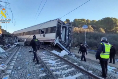 Фотография с места происшествия REUTERS / Guardia Civil
