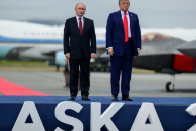 Владимир Путин и Дональд Трамп на Аляске Пресс-служба Белого дома