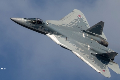 Истребитель пятого поколения Су-57 Сайт достижения.рф