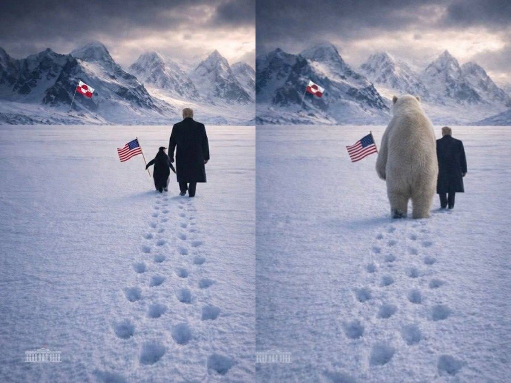 Пользователи восстановили географическую достоверность Пресс-служба Белого дома и фото в открытых источниках