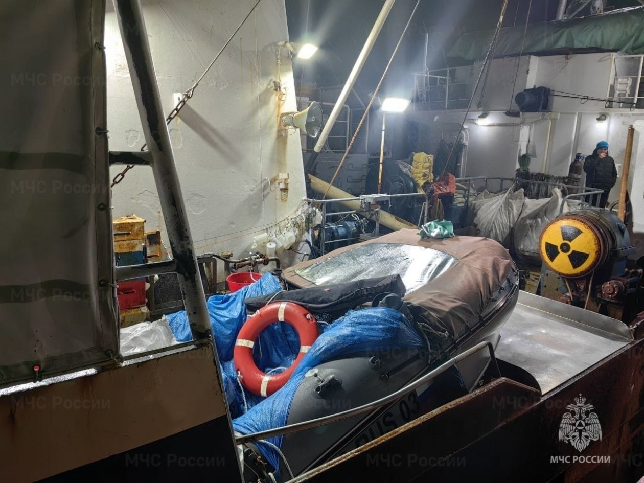 Лодка Пичугина ГУ МЧС России по Магаданской области