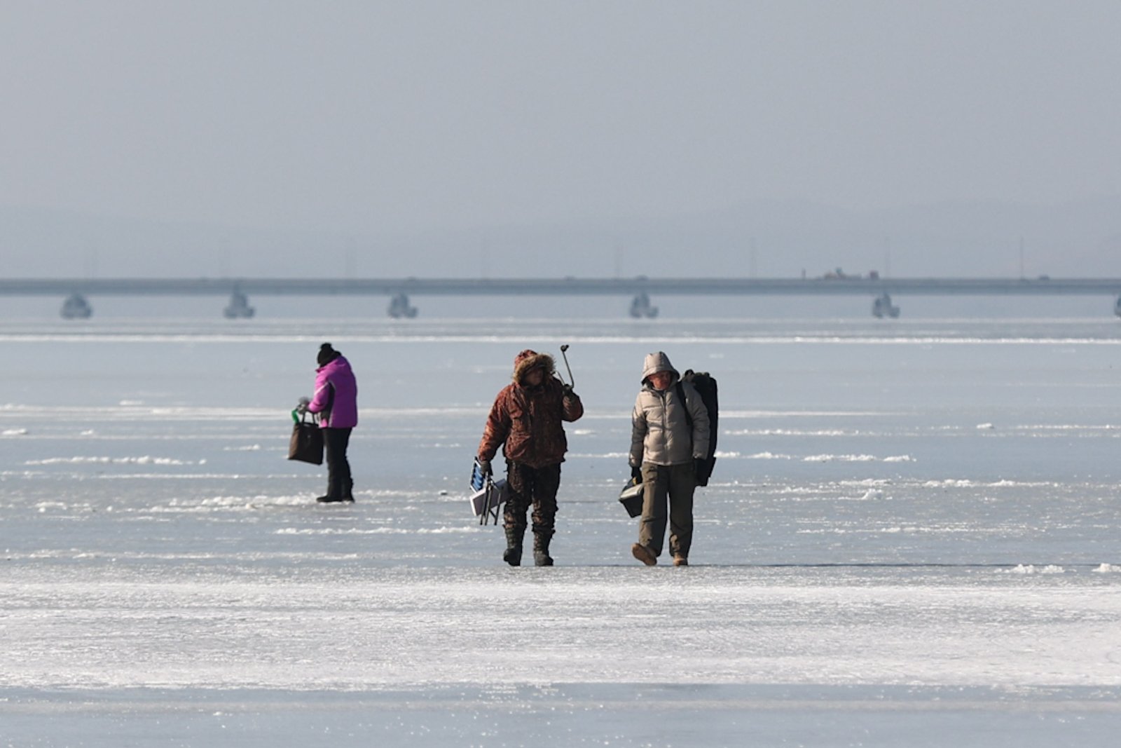 Провалиться под лед можно легко во время весенней оттепели Илья Аверьянов, ИА PrimaMedia.ru