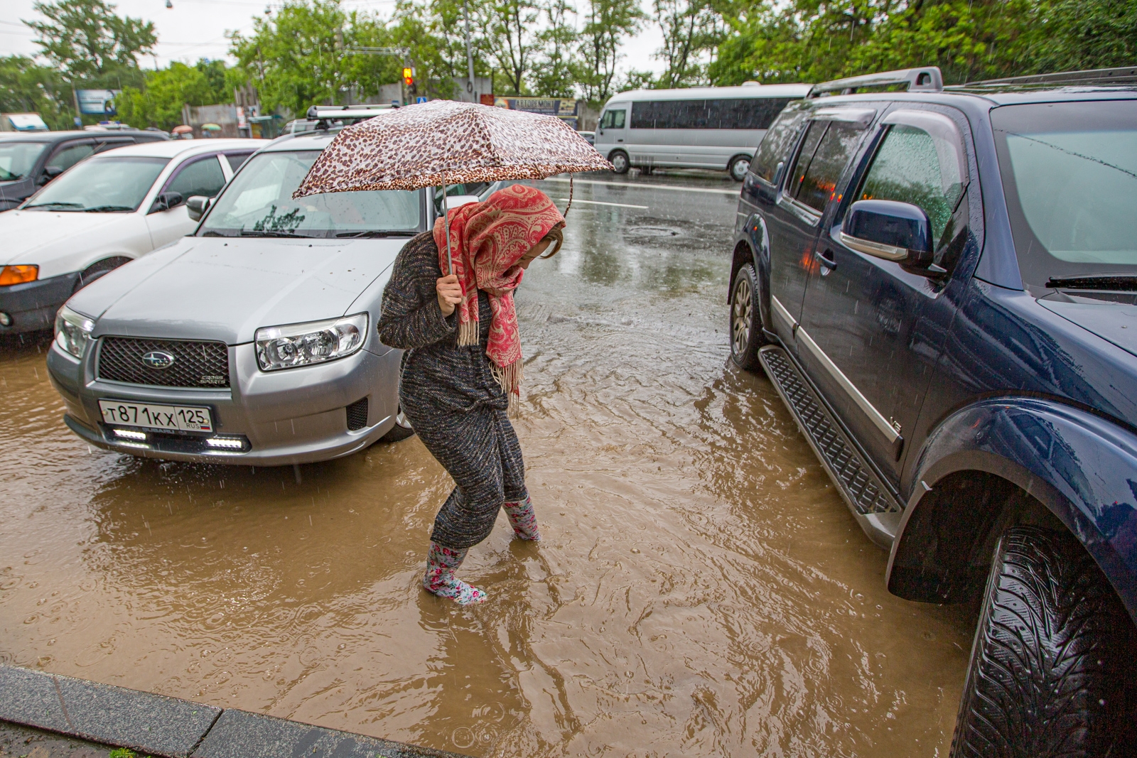 Затопленная улица Мария Смитюк, ИА PrimaMedia