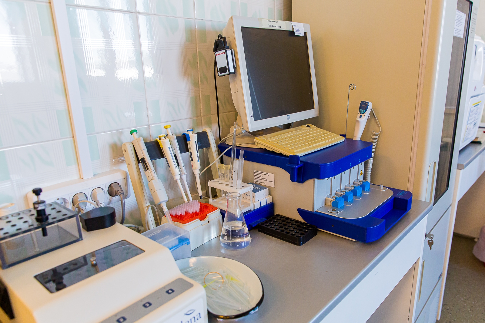 лаборатория, врач, вирус, клиника, больница, пробирки, анализы,  исследование Мария Смитюк, ИА PrimaMedia