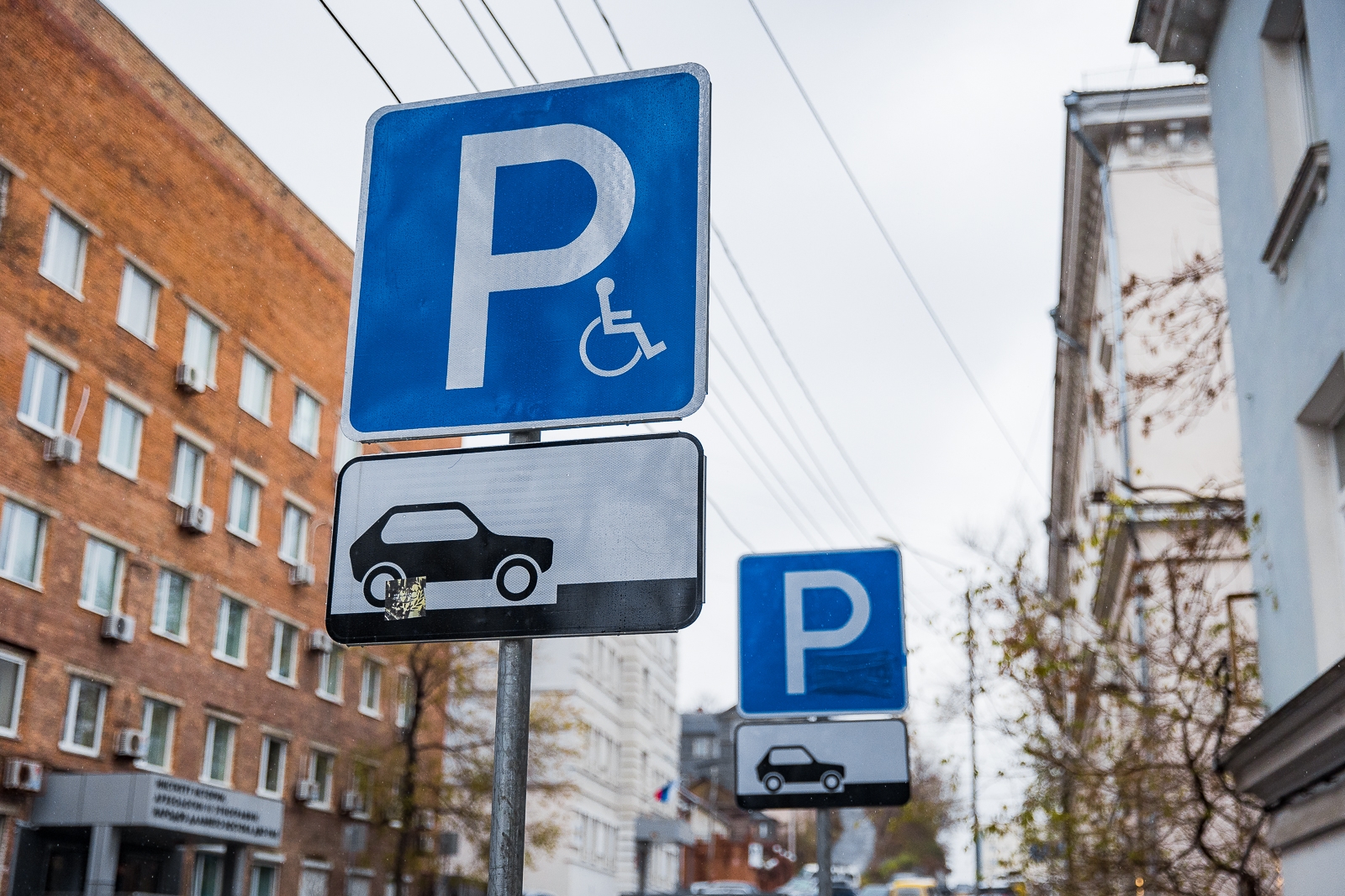 Паркомат, парковка, платная парковка, знак инвалиды Илья Аверьянов, ИА PrimaMedia